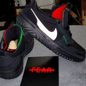 JORDAN 1 low react fearless ghetto gastro size 12